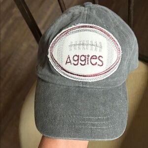 Aggies Adams Gray Adjustable Cap